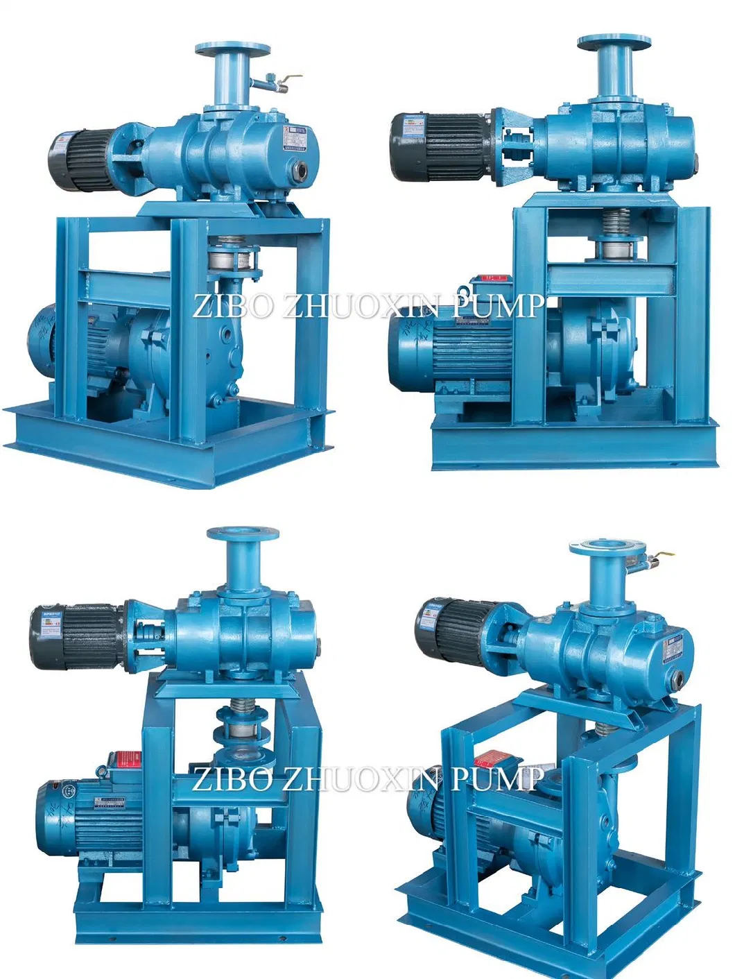 Roots Vacuum Pump Unit for Booster Suction Operation Work