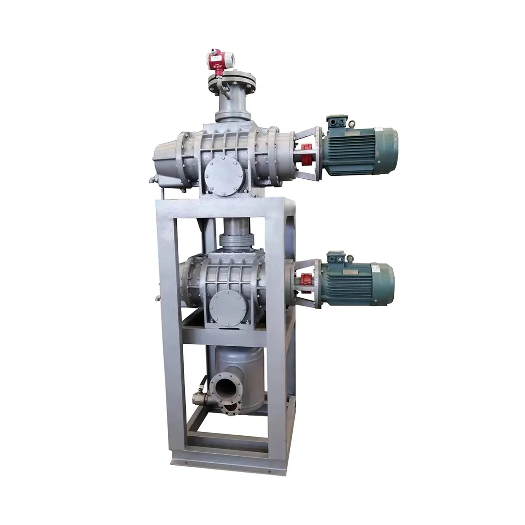 Low Pressure Liquid Ring Roots Vacuum Pump Units with Cooling System