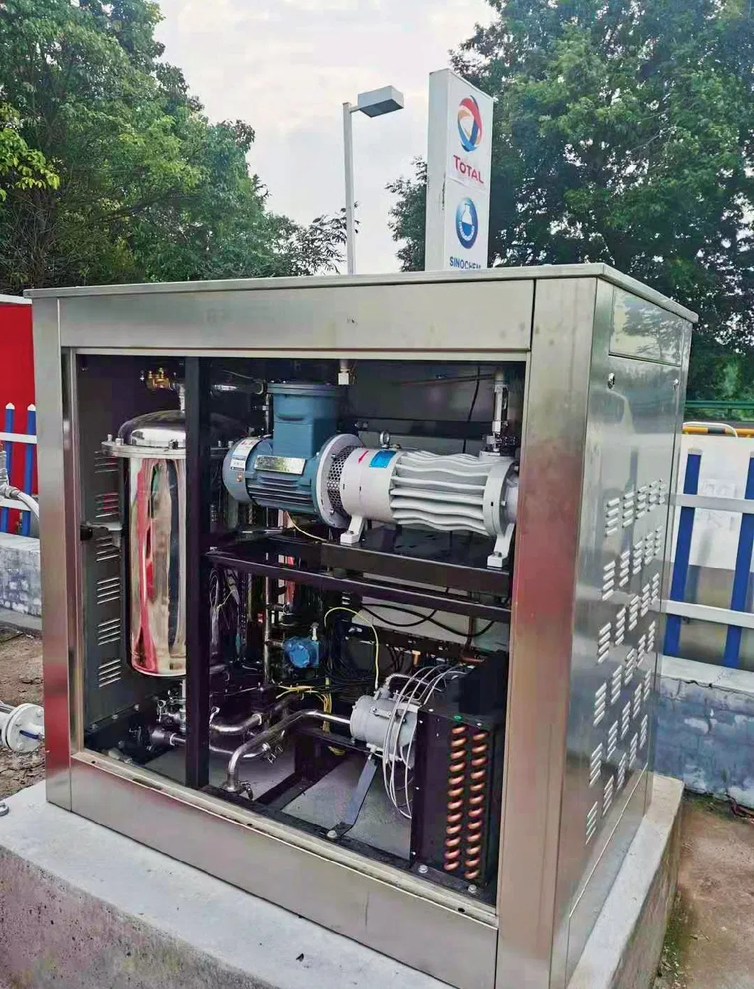 Water Cooled Screw Vacuum Pump for Vacuum Desulfurization, Degassing From China