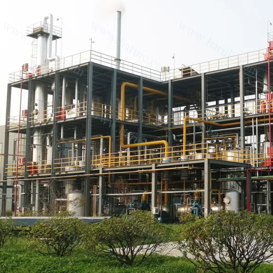 Advanced Crude Oil Refinery Machine Vacuum Distillation Purification Unit for Sale