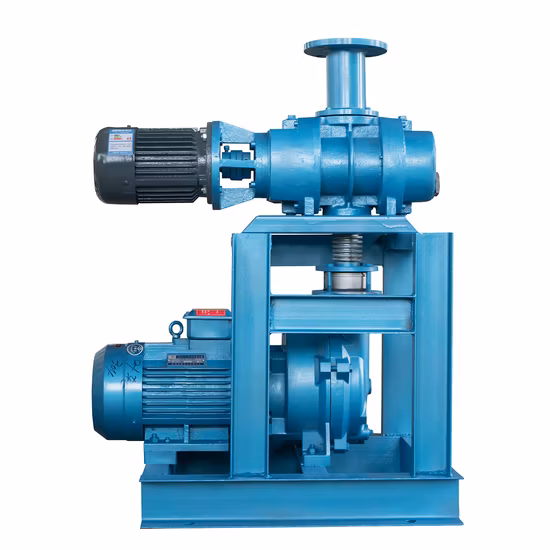 Roots Vacuum Pump Unit for Booster Suction Operation Work